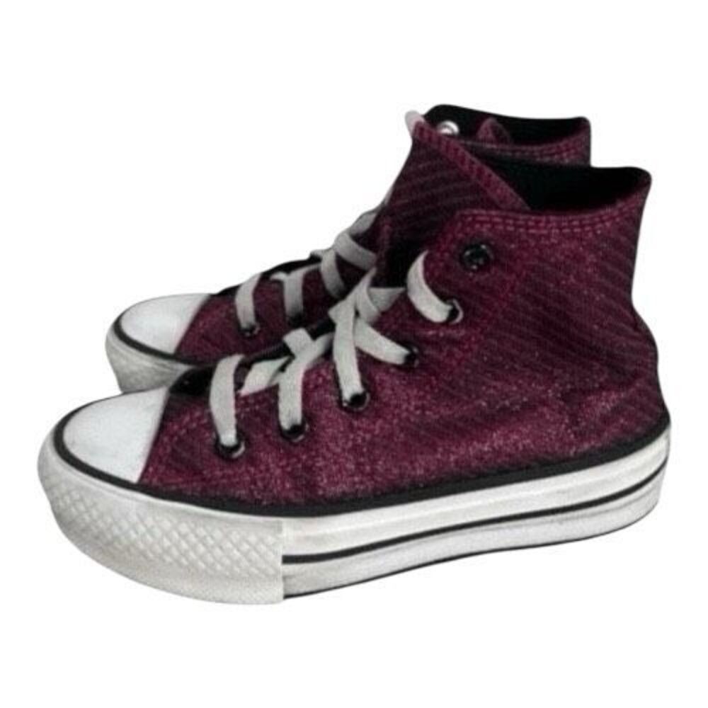Converse Chuck Taylor Lift Platform SB Canvas Pink Shoes Girls Youth Shoes 12